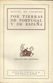 Libros: POR TIERRAS DE ESPAÑA Y PORTUGAL - UNAMUNO, MIGUEL DE